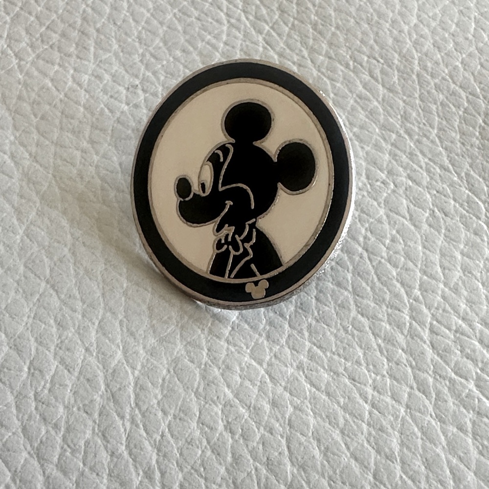 Official Disney Mickey Mouse Black and White Tuxedo Trading Pin